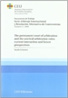 Portada del libro The Permanent Court of Arbitration and the uncitral arbitration rules: current interaction and future prospectives