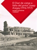 Portada del libro El diari de viatge a Itàlia de Josep Aragay (1916-1917)
