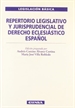 Portada del libro Repertorio legislativo y jurisprudencial del derecho eclesiástico español