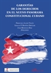 Portada del libro Garantías de los derechos en el nuevo panorama constitucional cubano