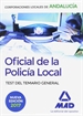 Portada del libro Oficial de la Policía Local de Andalucía. Test del Temario General