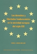 Portada del libro Los derechos y libertades fundamentales en la sociedad europea del siglo XXI