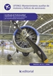 Portada del libro Mantenimiento auxiliar de motores y hélices de aeronaves. tmvo0109 - operaciones auxiliares de mantenimiento aeronáutico
