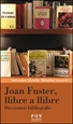 Portada del libro Joan Fuster, llibre a llibre