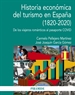 Portada del libro Historia económica del turismo en España (1820-2020)