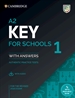 Portada del libro A2 Key for Schools 1 for the Revised 2020 Exam. Student's Book with Answers with Audio with Resource Bank.