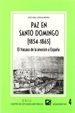 Portada del libro Paz en Santo Domingo (1854-1865)