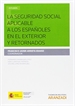 Portada del libro La seguridad social aplicable a los españoles en el exterior y retornados