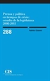 Portada del libro Prensa y política en tiempos de crisis: estudio de la legislatura 2008-2011