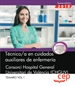 Portada del libro Técnico/a en cuidados auxiliares de enfermería. Consorci Hospital General Universitari de València (CHGUV).  Temario Vol.I