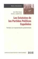 Portada del libro Los Estatutos de los Partidos Políticos Españoles. Partidos con representación parlamentaria
