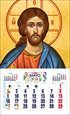 Portada del libro Calendario Icono de Cristo 2023