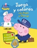 Portada del libro Peppa Pig. Cuaderno de actividades - Juega y colorea con Peppa y George