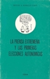 Portada del libro La prensa extremeña y las primeras elecciones autonómicas