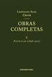 Portada del libro OBRAS COMPLETAS DE CLARÍN - tomo X