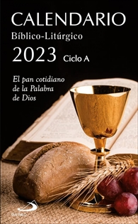 Portada del libro Calendario bíblico-litúrgico 2023 - Ciclo A