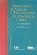 Portada del libro Sociología de Argelia y Tres estudios de etnología cabilia