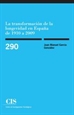 Portada del libro La transformación de la longevidad en España de 1910 a 2009