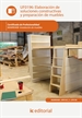 Portada del libro Elaboración de soluciones constructivas y preparación de muebles. mamr0408 - instalación de muebles