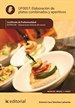 Portada del libro Elaboración de platos combinados y aperitivos. HOTR0108 - Operaciones básicas de cocina