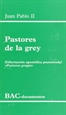 Portada del libro Pastores de la grey. Exhortación apostólica postsinodal "Pastores gregis"
