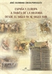Portada del libro España y Europa a través de la historia desde el siglo XV al siglo XVIII