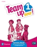 Portada del libro Team Up Now! 1 Activity Book & Interactive Activity Book and DigitalResources Access Code