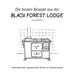 Portada del libro Die besten Rezepte aus der Black Forest Lodge