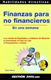 Portada del libro Finanzas para no financieros