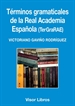 Portada del libro Términos gramaticales de la Real Academia Española