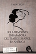 Portada del libro Lola Membrives. Embajadora del teatro español en América