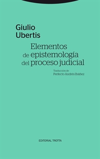 Portada del libro Elementos de epistemología del proceso judicial