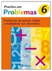 Portada del libro 6 Practica problemas de sumar, restar y multiplicar con decimales