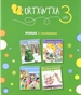 Portada del libro Urtxintxa 3 urte - 2. hiruhilabeteko ipuinak (5-8)