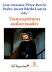 Portada del libro Transescrituras audiovisuales