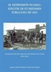 Portada del libro El Expediente Picasso: edición de su resumen publicado en 1931. Conmemoración del centenario del desastre de Annual (1921-2021)