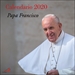 Portada del libro Calendario pared Papa Francisco 2020