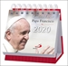Portada del libro Calendario de mesa Papa Francisco 2020