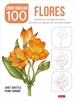Portada del libro Cómo dibujar 100 flores