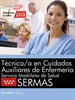 Portada del libro Técnico/a en Cuidados Auxiliares de Enfermería. Servicio Madrileño de Salud (SERMAS). Temario Vol. I.