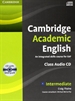 Portada del libro Cambridge Academic English B1+ Intermediate Class Audio CD and DVD Pack