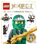 Portada del libro LEGO Ninjago Diccionario visual