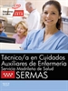 Portada del libro Técnico/a en Cuidados Auxiliares de Enfermería. Servicio Madrileño de Salud (SERMAS). Test