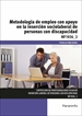 Portada del libro Metodología de empleo con apoyo en la inserción sociolaboral de personas con discapacidad