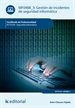 Portada del libro Gestión de incidentes de seguridad informática. ifct0109 - seguridad informática