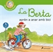 Portada del libro La Berta aprèn a anar amb bici (El món de la Berta)