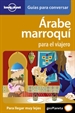 Portada del libro Árabe marroquí para el viajero 1