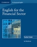 Portada del libro English for the Financial Sector Teacher's Book
