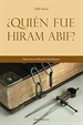 Portada del libro ¿Quién fue Hiram Abif?