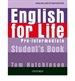 Portada del libro English for Life Pre-Intermediate. Student's Book